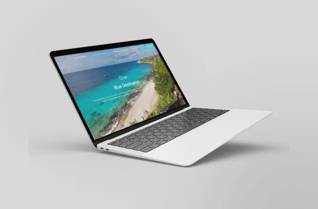 Website of Blue Destination · KVK Bonaire