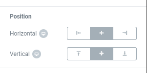 Popup position adjustment Elementor