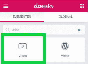 Video popup in WordPress with Elementor - video widget